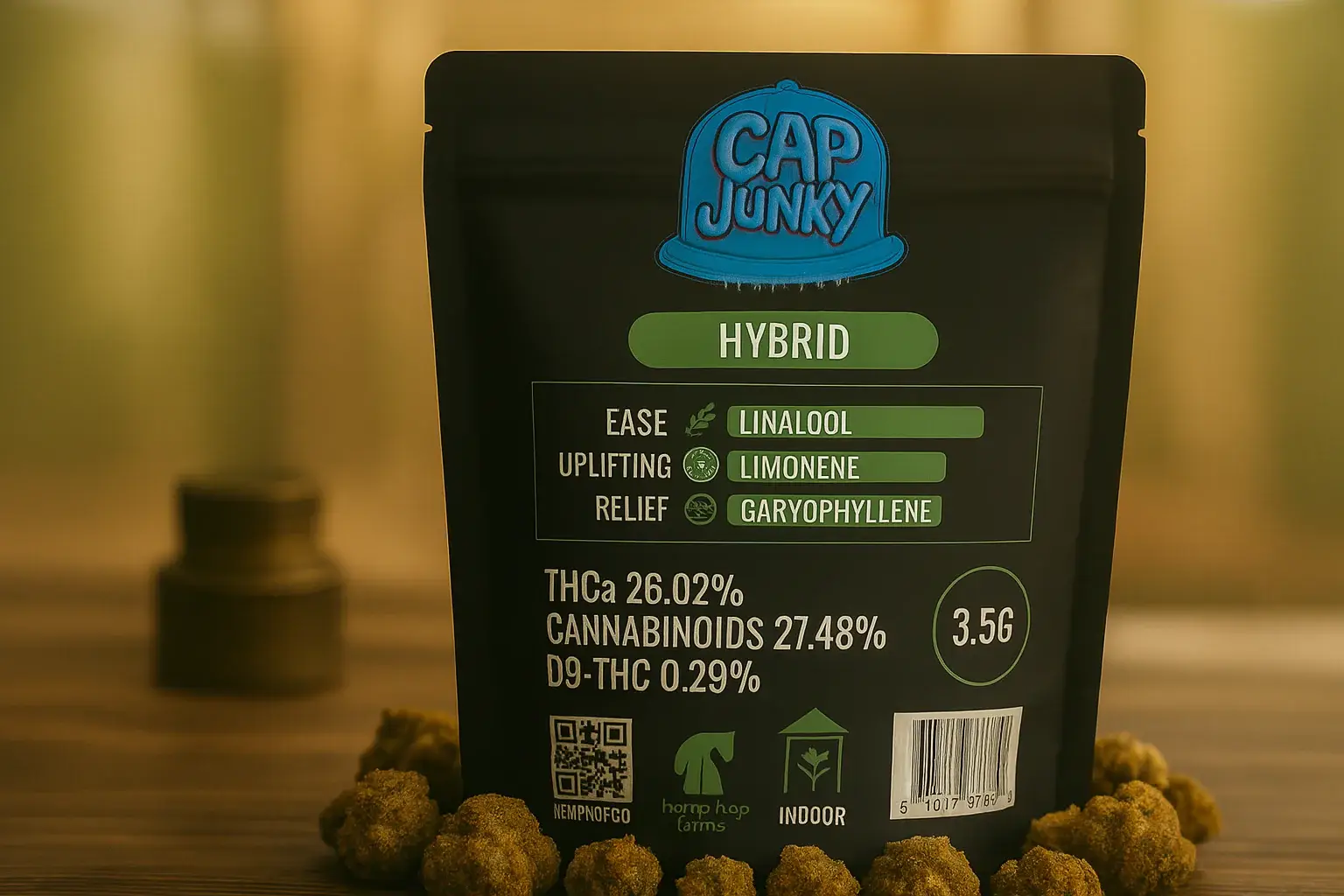 cap junky strain indica or sativa​